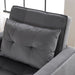 Convertible Sleeper Sofa Chair Bed with Pillow & Pocket, 3-in-1 Sofa Bed Sleeper Chair in Modern Velvet Fabric for Living Room, Bedroom, Study, Apartment, Gray - DTYStore