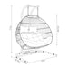 FOLDING DOUBLE SWING CHAIR w/CUSHION - DTYStore