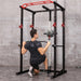Multi-functional Power Cage,Home Adjustable Pullup Squat Rack 1000Lbs Capacity Comprehensive Fitness Barbell Rack - DTYStore