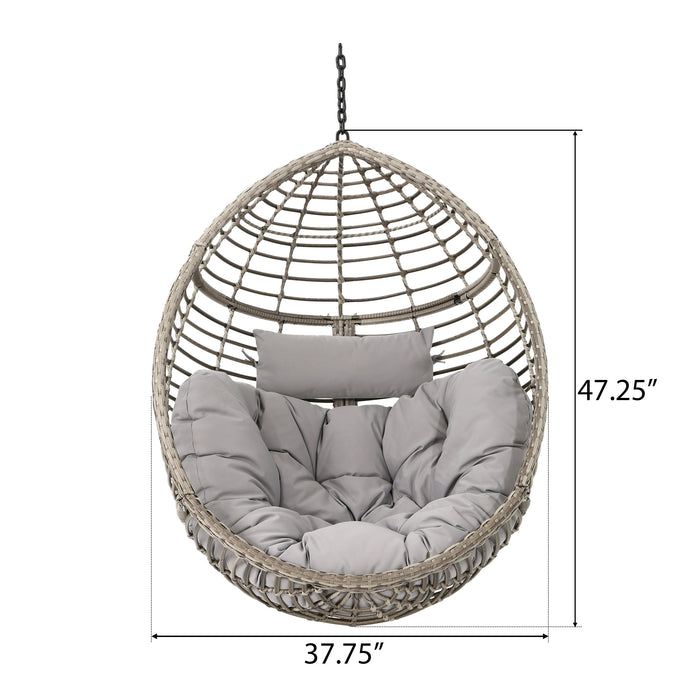 HANGING BASKET- GREY- NO STAND BASKET ONLY - DTYStore