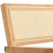 Solid Wood+Imitation Rattan Rocking Chair allows you to relax quietly indoors and outdoors, enhancing your sense of relaxation, suitable for balconies, gardens, and camping sites