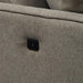 Living Space Sofa 2 Seater ,Loveseat With Waterproof Fabric Cream , USB Charge - DTYStore