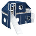 Twin Size Loft Bed with Tent and Tower - Blue - DTYStore