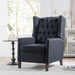 Manual Wing Chair Recliner - 27.16" Wide Comfort and Style for Your Living Space