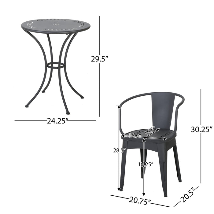 LOURDES 3 PC KD METAL SET - DTYStore
