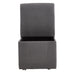 360 Degree Swivel Upholstered Dining Chairs Set of 2 Swivel Dining Room Chairs Kitchen Chairs Casters & Storage Comfy Modern Rolling Chair for Living Room Fabric Armless Chair - DTYStore