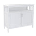 Kitchen Storage Sideboard and Buffet Server Cabinet-White