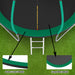 12FT Trampoline, Outdoor Trampolines for Kids and Adults, Recreational Trampoline with Enclosure Net & Ladder, Round Trampoline ASTM Approved - DTYStore