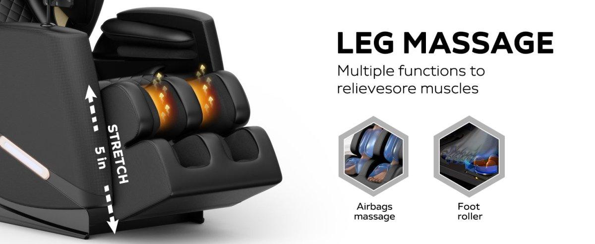 New Collection Massage Chair Recliner with Zero Gravity with Full Body Air Pressure