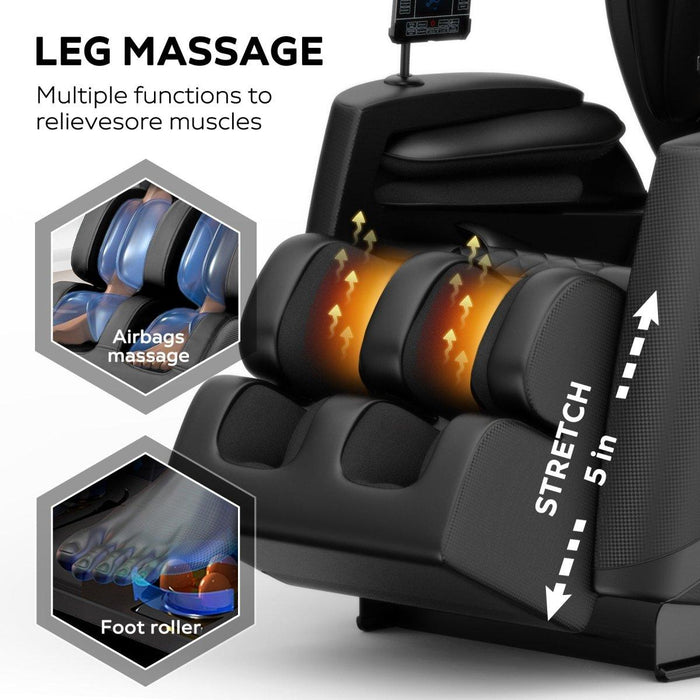 New Collection Massage Chair Recliner with Zero Gravity with Full Body Air Pressure