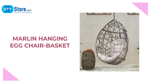 MARLIN HANGING EGG CHAIR-BASKET by@Outfy