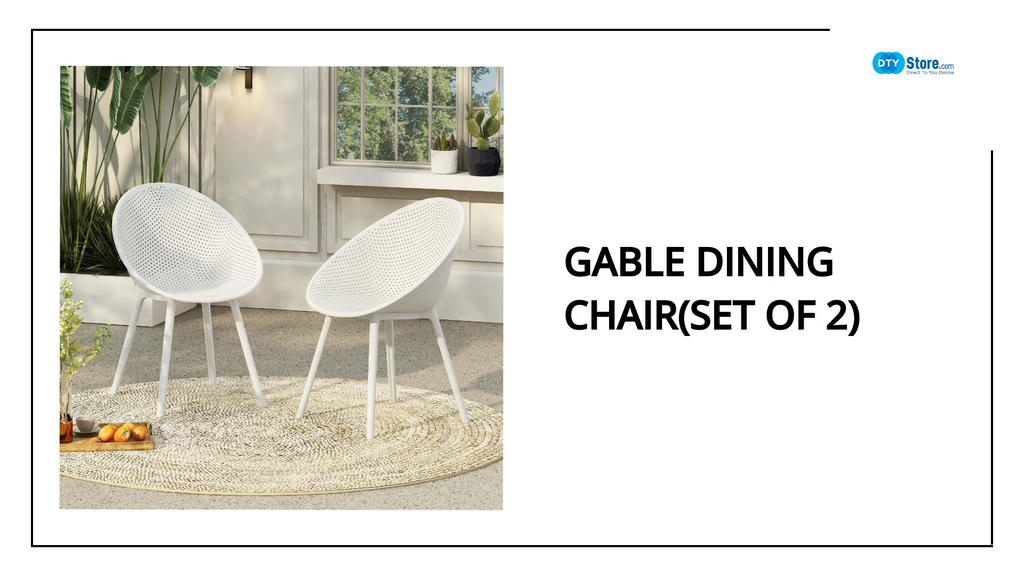 Gable Dining Chair(Set of 2) by@Outfy