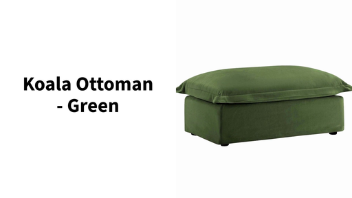 Koala Ottoman - Green by@Outfy
