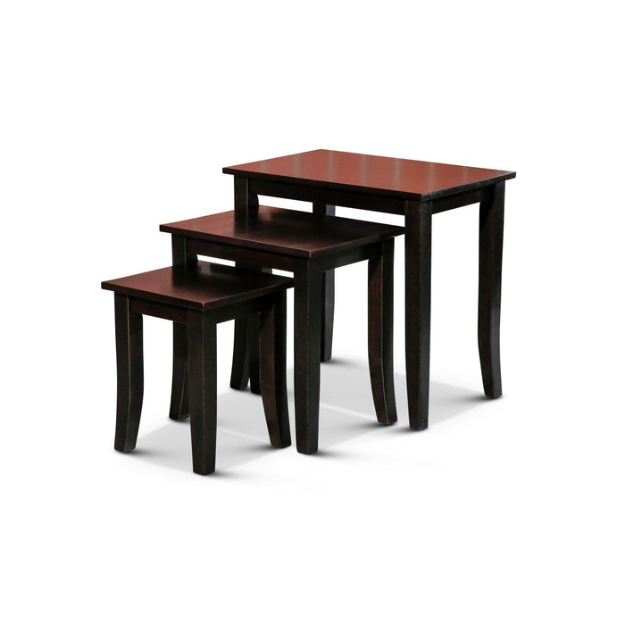 Avon 3-Piece Nesting Tables Espresso