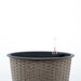 CATLEZA Round Wicker Planter