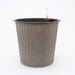 CATLEZA Round Wicker Planter