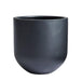 DTY Signature Mount Antero 1-piece Fiberstone Bullet Planter Black