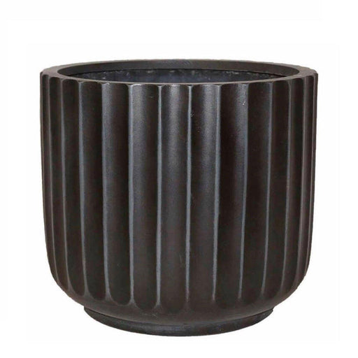 DTY Signature Mount Shavano 1-piece Fluted Fiberstone Planter - DTYStore