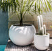 DTY Signature Mount Sherman 1-piece Fiberstone Planter