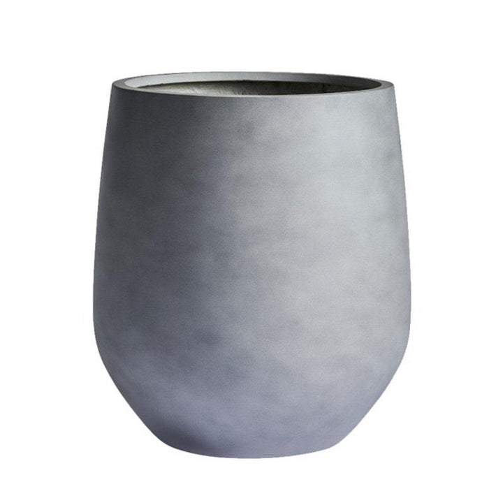 DTY Signature Mount Wilson 1-piece Fiberstone Tapered Planter Gray