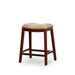 Durango Bonded Leather Saddle Stool, 24" Counter Stool or 30" Bar Stool 24" Counter Height Cherry Bone Leather