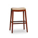 Durango Bonded Leather Saddle Stool, 24" Counter Stool or 30" Bar Stool 30" Bar Height Cherry Bone Leather