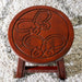 Fairplay Carved Wooden Step Stool