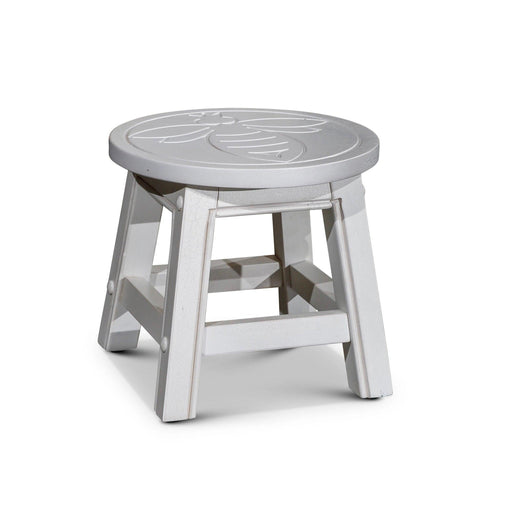 Fairplay Carved Wooden Step Stool - DTYStore