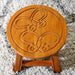 Fairplay Carved Wooden Step Stool