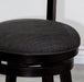 Granby Premium Fabric 4-Slat Back Swivel Stool, 24” Counter Stool or 30" Bar Stool