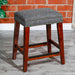 Grand Lake Backless Stool, 24" Counter Height