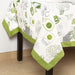 House This ® 100% Cotton Tablecloth, Gourmet Salad Design