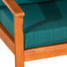 Longs Peak Chair and Rocker Cushions Dark Green