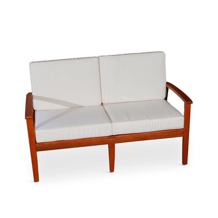 Longs Peak Eucalyptus Loveseat with Cushion