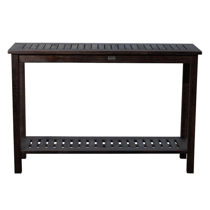 Longs Peak Eucalyptus Outdoor Console Table