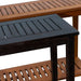 Longs Peak Eucalyptus Outdoor Console Table