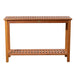 Longs Peak Eucalyptus Outdoor Console Table