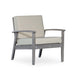 Longs Peak Eucalyptus Outdoor Deep Seat Chair with Cushions