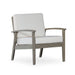 Longs Peak Eucalyptus Outdoor Deep Seat Chair with Cushions