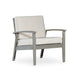 Longs Peak Eucalyptus Outdoor Deep Seat Chair with Cushions