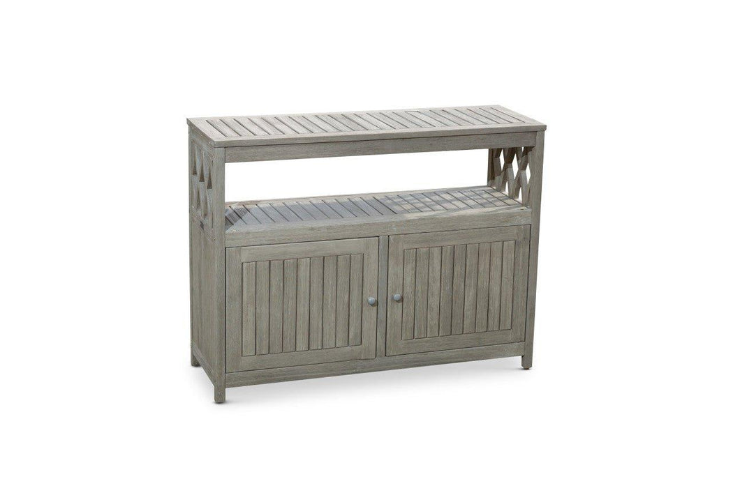 Longs Peak Eucalyptus Outdoor Sideboard Driftwood Gray