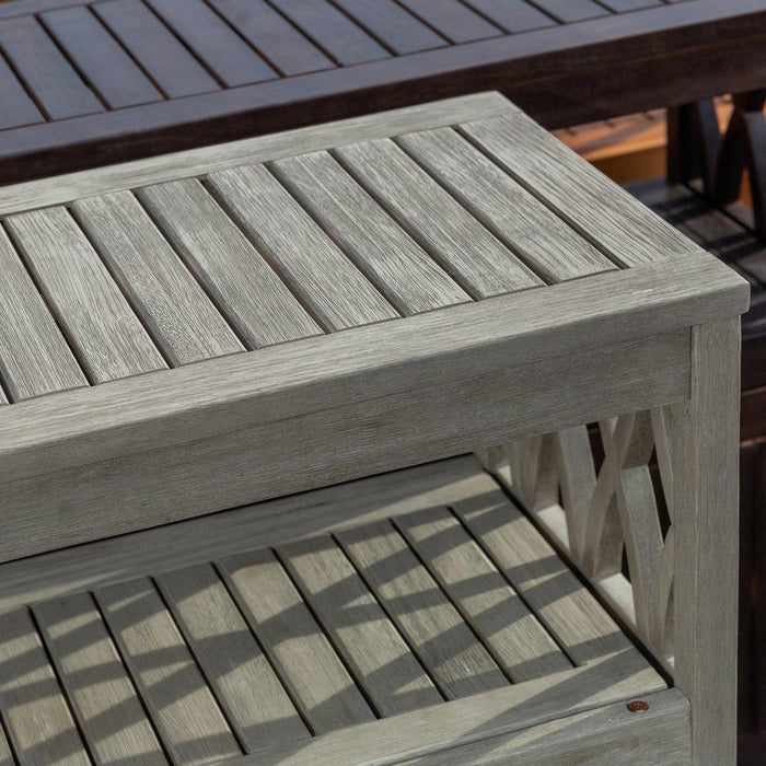 Longs Peak Eucalyptus Outdoor Sideboard