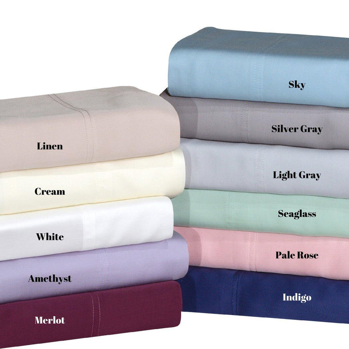 Luxuriously Soft 100% Organic Bamboo 4-Piece Sheet Set, Oeko-TEX Certified