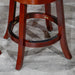 Meeker Bonded Leather X Back Swivel Stool, 24" Counter Stool or 30" Bar Stool