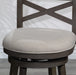 Meeker X Back Premium Fabric Swivel Stool, 30” Bar Stool or 24" Counter Stool