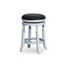 Palmer Lake Swivel Stool, 30” Bar Height or 24” Counter Height 24" Counter Height White Charcoal Fabric