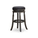 Palmer Lake Swivel Stool, 30” Bar Height or 24” Counter Height 30" Bar Height Weathered Gray Charcoal Fabric