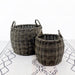 Set of 2 CATLEZA 13-inch and 16.5-inch Wicker Baskets